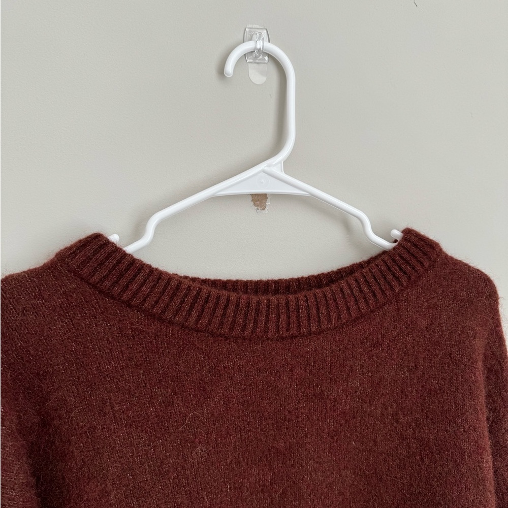Sezane Mocha Amiel Sweater - Picture 7 of 8